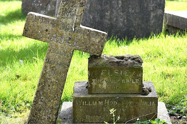 Dundalk Churchyard tombstones